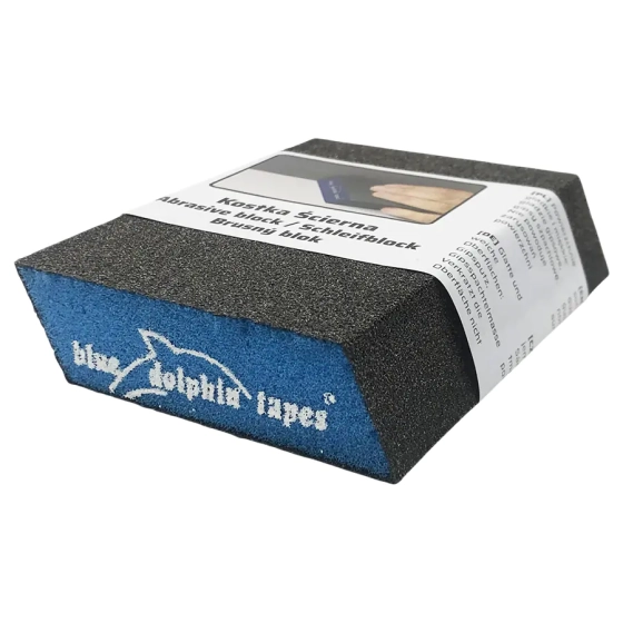 Губка шлифовальная с двумя скошенными краями Р100 Blue Dolphin
