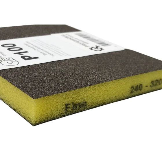 Губка шлифовальная 2-х сторонняя Р100 Sia
