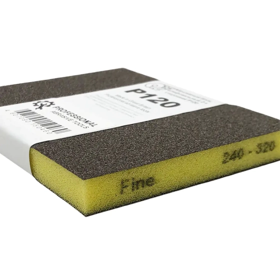Губка шлифовальная 2-х сторонняя Р120 Sia