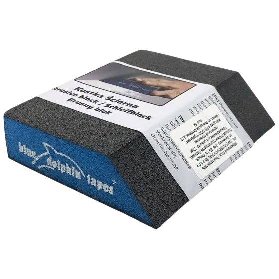 Губка шлифовальная со скошенным краем Р220 Blue Dolphin