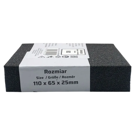 Губка шлифовальная со скошенным краем Р80 Blue Dolphin