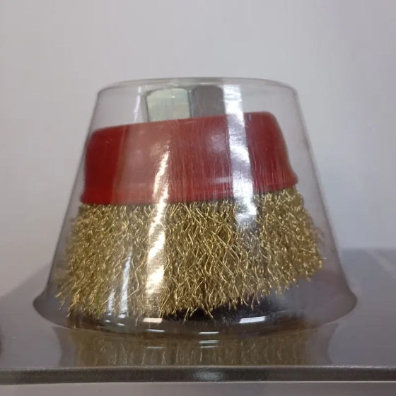 Щетка-крацовка чашка гофрированная 65 мм, М14 HAMMER (02400-900065)