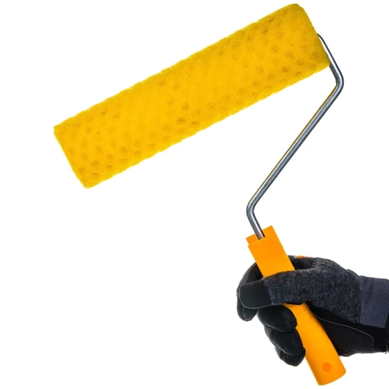 Валик с ручкой структурный фактура-горошек 25 см Hardy 0111-797025