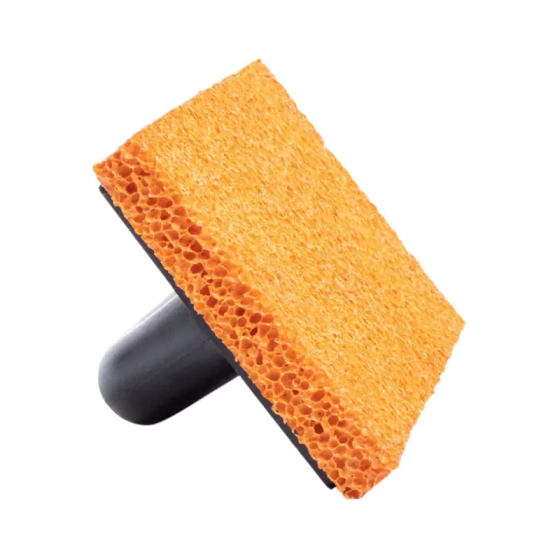 Терка шлифовальная 280х140 мм с резиновой оранжевой губкой Hardy 0840-602818