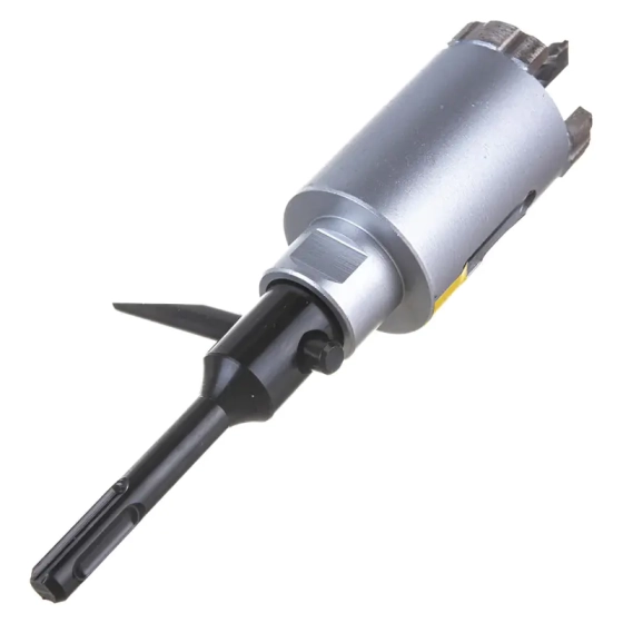 Коронка алмазная 45 мм со сверлом по железобетону Hilberg Laser HM245