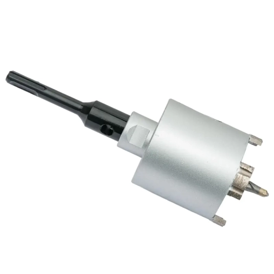 Коронка алмазная 68 мм со сверлом по железобетону Hilberg Laser HM201