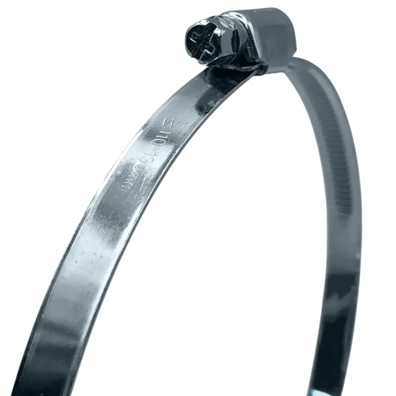 Хомут червячный 110-130 мм оцинкованный (1 шт)