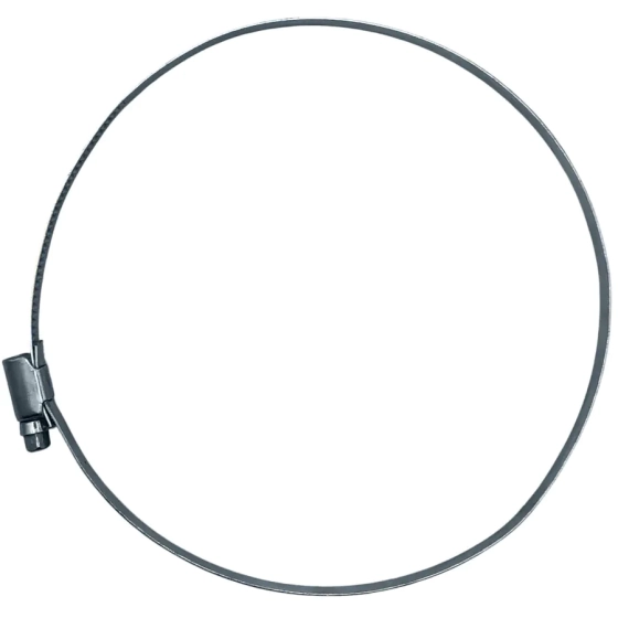 Хомут червячный 130-150 мм оцинкованный (1 шт)