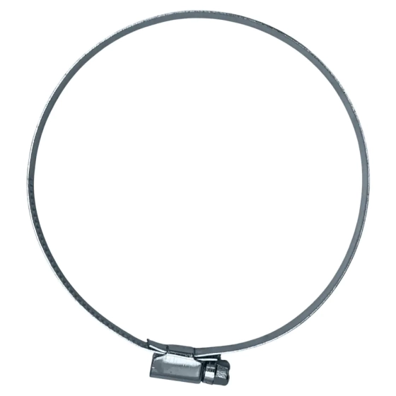 Хомут червячный 90-110 мм оцинкованный (1 шт)