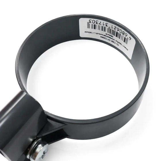 Хомут со шпилькой для трубы ПВХ Технониколь Оптима RAL 7024 (серый)