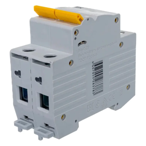 Автоматический выключатель IEK KARAT ВА47-29 2P C 40А 4,5кА