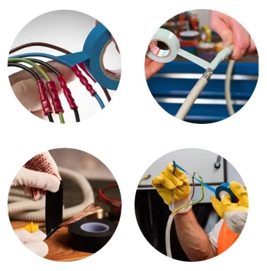 Изолента ПВХ белая 19 мм х 20 м