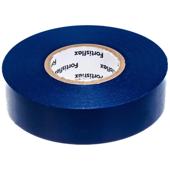 Изолента ПВХ синяя Fortisflex 19 мм х 20 м