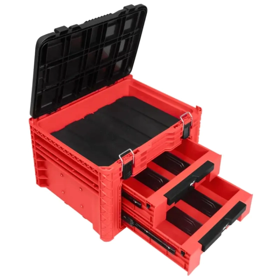 Кейс №1 с выдвижными отсеками DLT RED PRO 4062