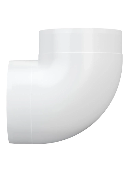 Колено 90º для круглых воздуховодов 100 мм 10ККП90