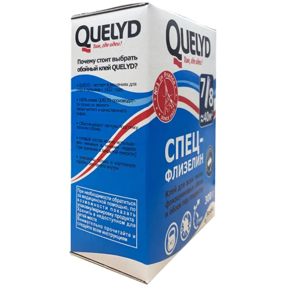 Клей обойный QUELYD Специальный Флизелиновый 300 г