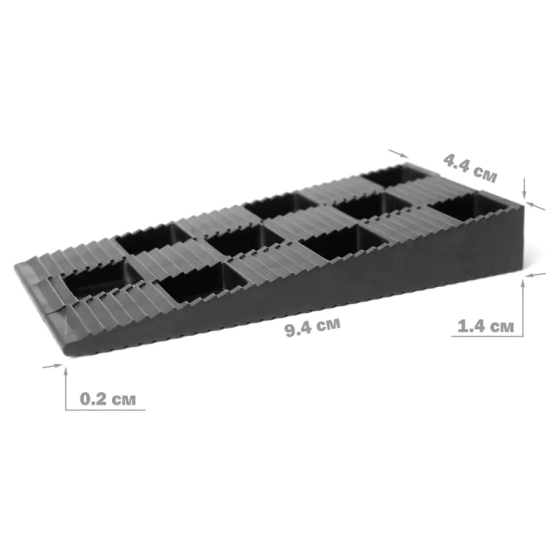 Клин монтажный TLS Profi 95х45х14 мм (для окон и дверей) 30 шт