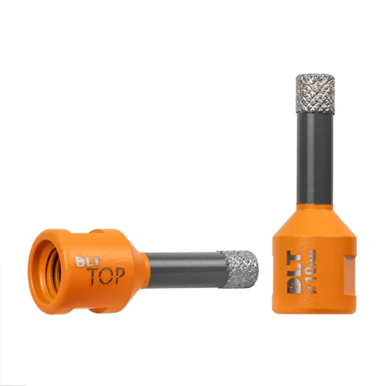 Коронка алмазная 10 мм для керамогранита и камня DLT TOP (2089)