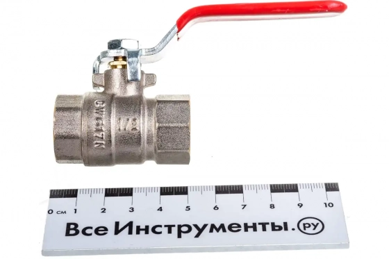 Кран шаровый полнопроходной с ручкой BB 1/2 FWL51-F15-F15s