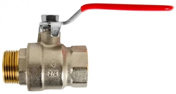 Кран шаровый полнопроходной с ручкой BB 3/4 FWL51-F20-F20x