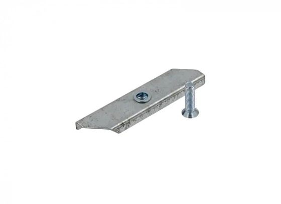 Крепеж решетки стальной с отверстиями Ecoteck