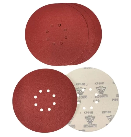 Шлифовальный круг 225 мм под липучку Р40 БАЗ