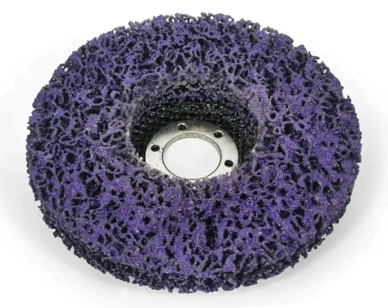 Круг зачистной коралловый 125 мм (фиолетовый) БАЗ