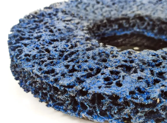 Круг зачистной коралловый 125 мм (синий) БАЗ