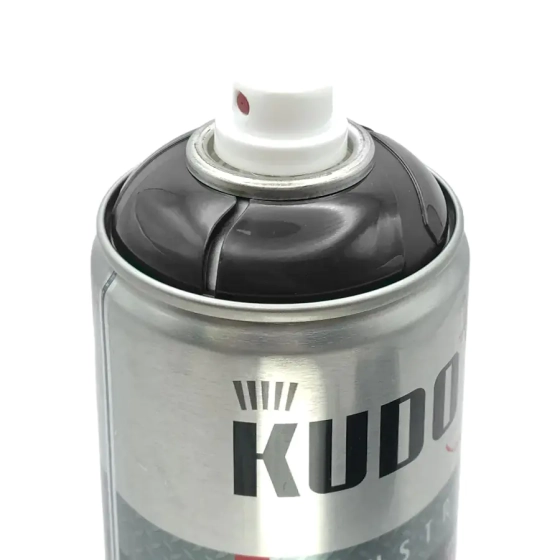Эмаль аэрозольная для профнастила KUDO RAL 7024 (серый) 520 мл, KU-07024R