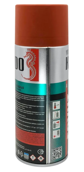Грунт аэрозольный алкидный универсальный KUDO KU-2002 красно-коричневый 520 мл