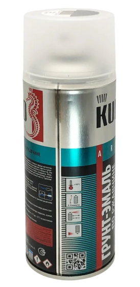 Грунт-эмаль по ржавчине KUDO RAL 7042 (серая) 520 мл KU-317042