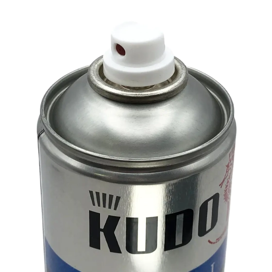 Эмаль аэрозольная для ПВХ профиля KUDO (белый) 520 мл, KU-6101