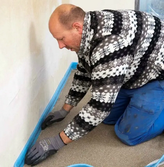 Подложка для ПГП KNAUF звукоизоляционная 80х6 мм 20 м