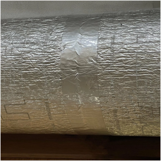 Лента алюминиевая клейкая STARTUL PROFI 50 мм х 25 м ST9037-50-25