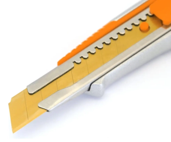 Лезвия для ножа с титановым покрытием 18 мм 5 шт VIRA 832018