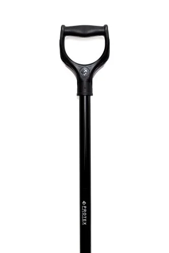 Лопата для уборки снега Профи 555х410 мм (черная)