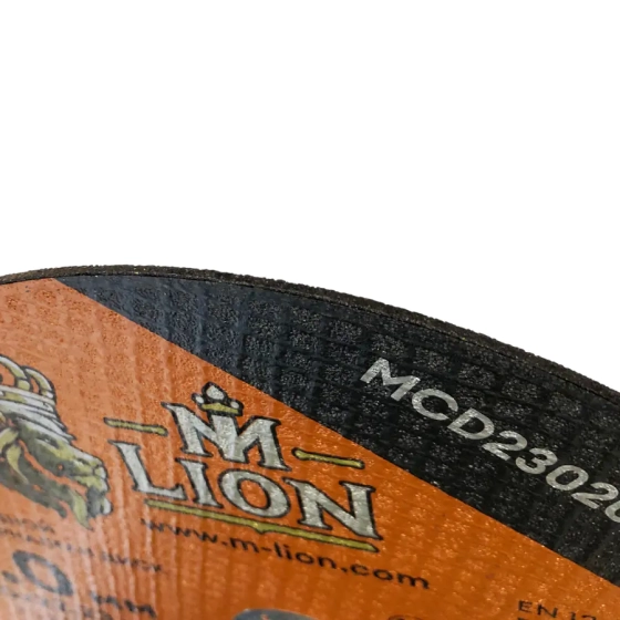 Круг отрезной по металлу M-Lion 230x22,2x2 мм
