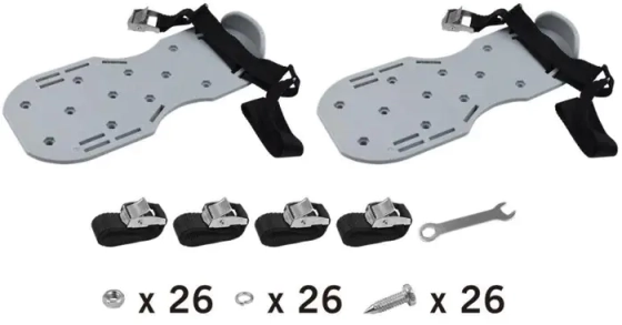 Мокроступы для наливных полов 30х13 см Rollingdog 81457