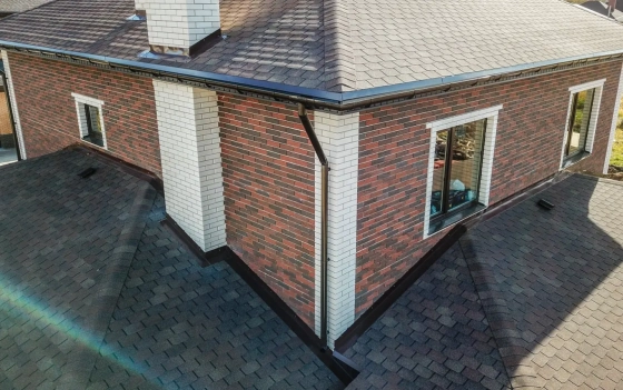 Воронка Docke PREMIUM RAL 8019 (шоколад)