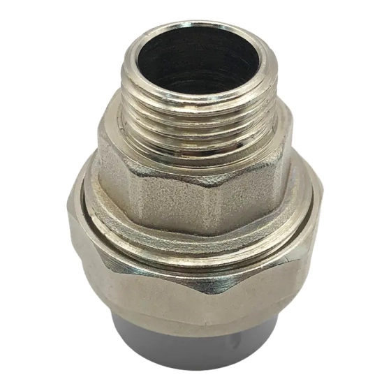 Муфта комб. с разб. соединением наружная резьба 20х1/2" FIRAT ПП