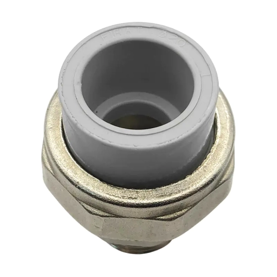 Муфта комб. с разб. соединением наружная резьба 20х1/2" FIRAT ПП