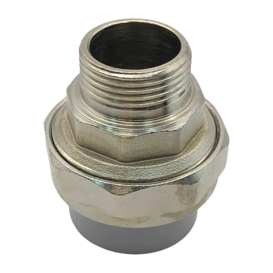 Муфта комб. с разб. соединением наружная резьба 25х3/4" FIRAT ПП