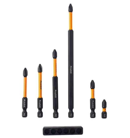 Набор бит торсионных PH2 6 шт RAGE by VIRA 554189