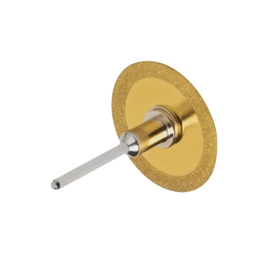 Набор алмазных дисков DLT 40 мм с титановым покрытием для гравера, 10 шт (1498)