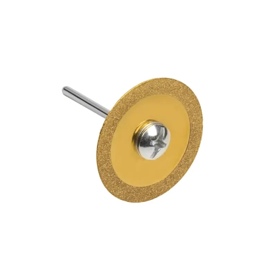 Набор алмазных дисков DLT 45 мм с титановым покрытием для гравера, 10 шт (1898)