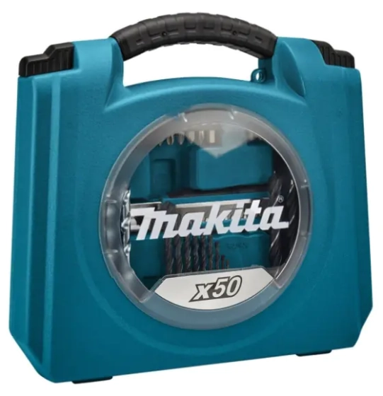 Набор оснастки Makita Circle series 50 предметов в кейсе D-42014