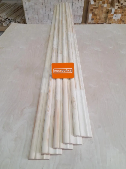 Наличник фигурный 90х13х2200 мм сорт А