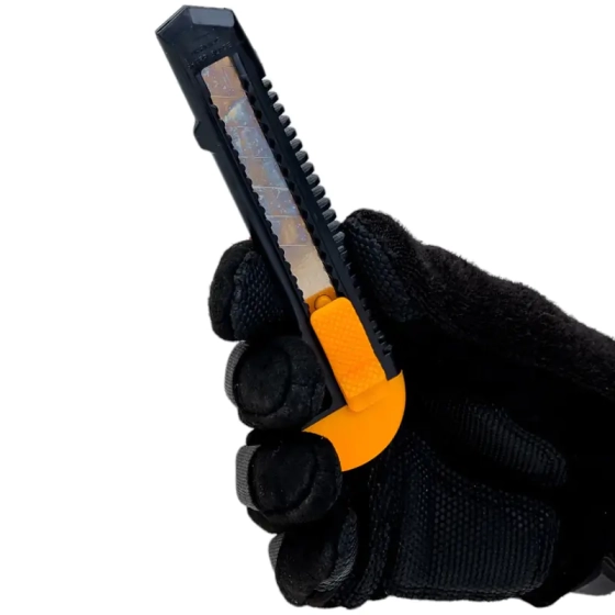 Нож малярный 18 мм с выдвижным лезвием Hardy 0510-251800