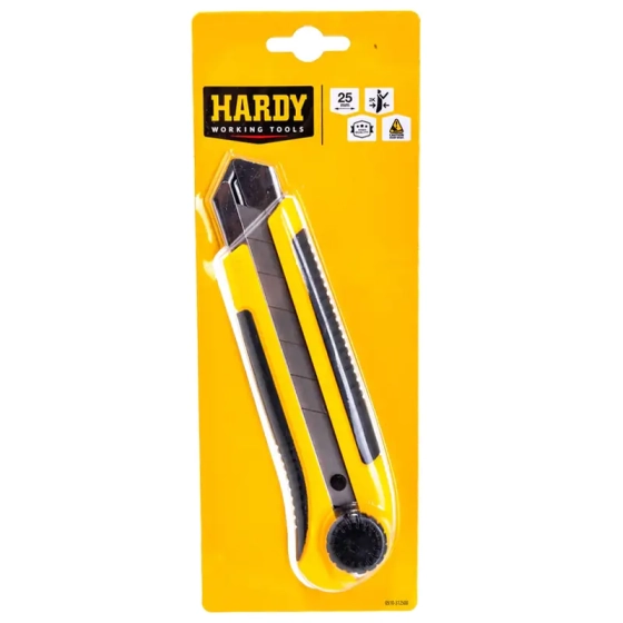 Нож универсальный усиленный 25 мм Hardy 0510-312500