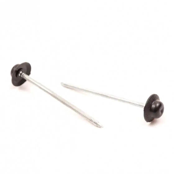 Гвоздь кровельный Ондулин 3,1х75 мм черный 100 штук